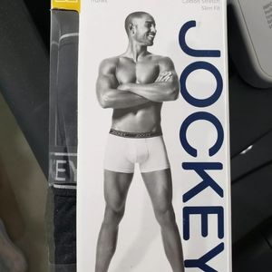 Men's Jockey XXL  low rise trunk underwear 2 pack Stay dry fabric cotton stretch